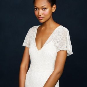 Jcrew Beaded Bridal Gown